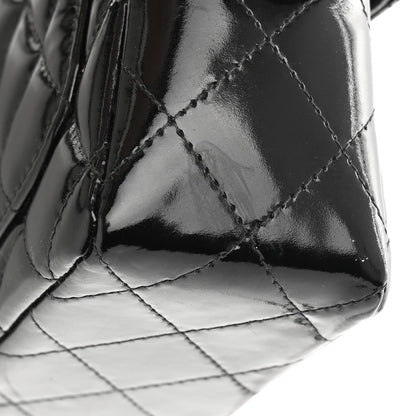 Chanel Patent Calfskin Quilted Mini Square Flap So Black 16 of 18