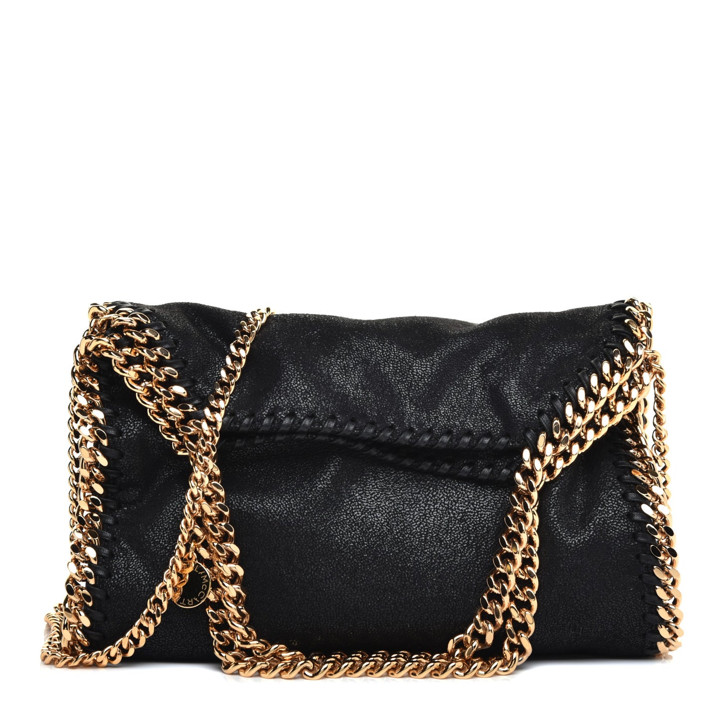 Shaggy Deer Mini Falabella Tote Black