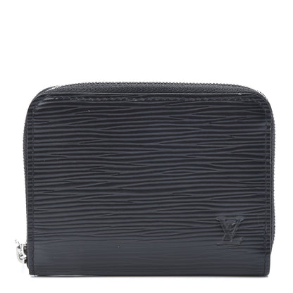 Louis Vuitton Epi Zippy Coin Purse Black 1 of 7