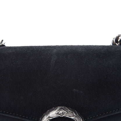 Gucci Suede Mini Dionysus Shoulder Bag Black 12 of 21