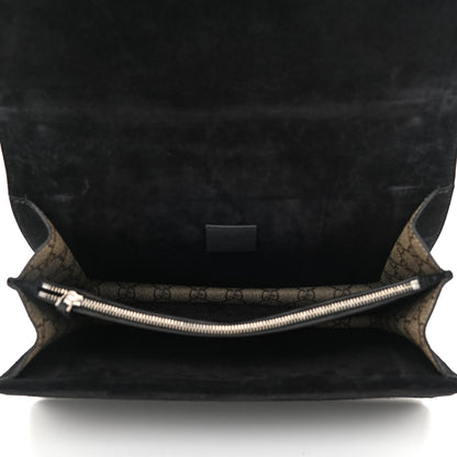 Gucci GG Supreme Monogram Medium Dionysus Shoulder Bag Black 5 of 8