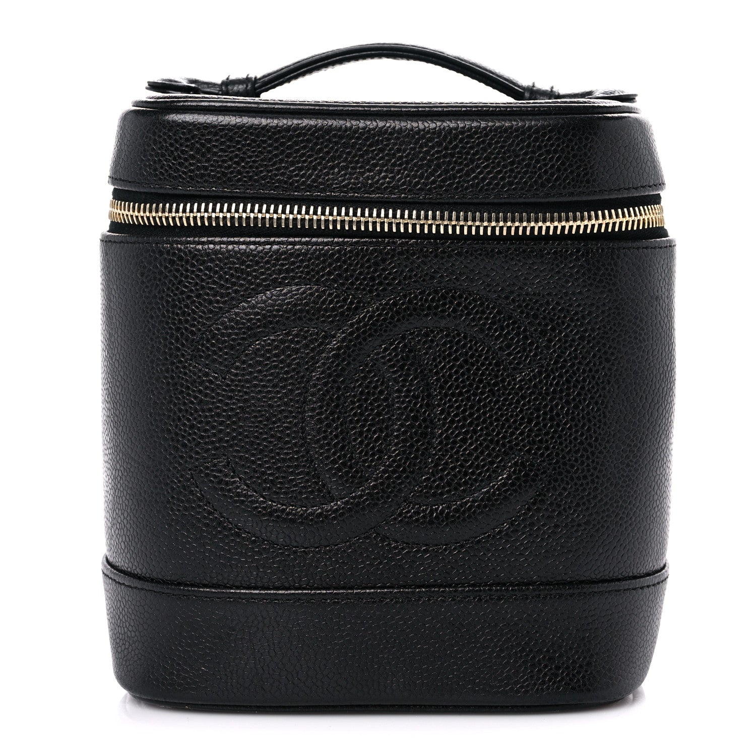 Chanel Caviar Vanity Cosmetic Case Black 1 of 16