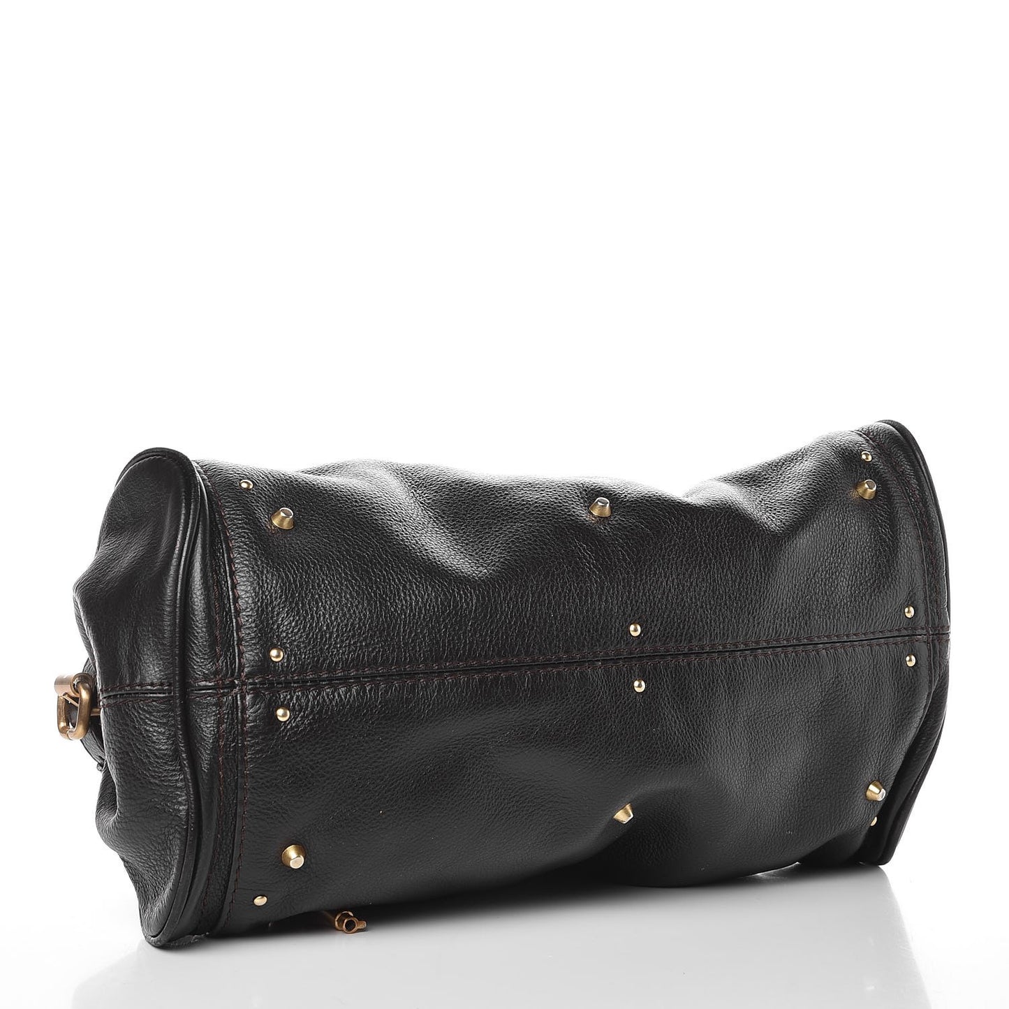 Calfskin Paddington Satchel Chocolate