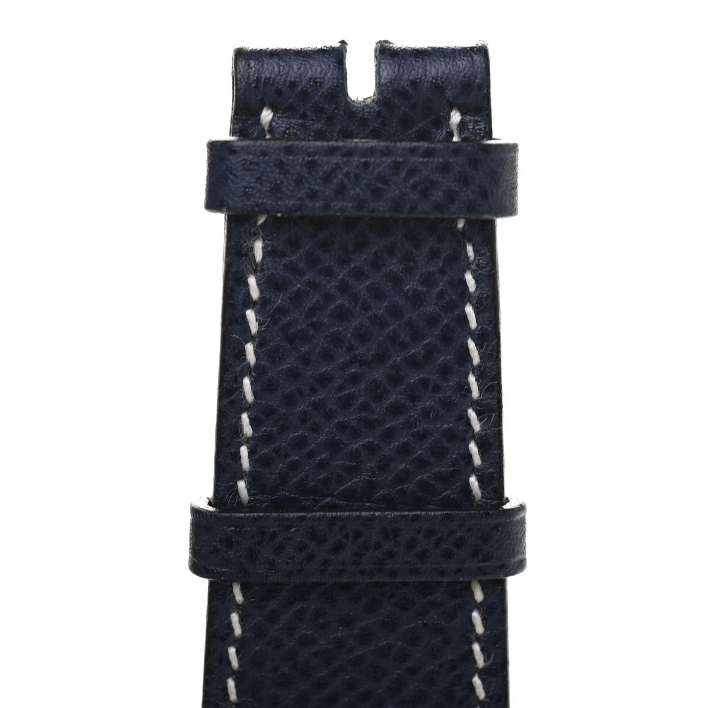 Epsom Heure H Hour Watch TGM Strap Bleu Saphir