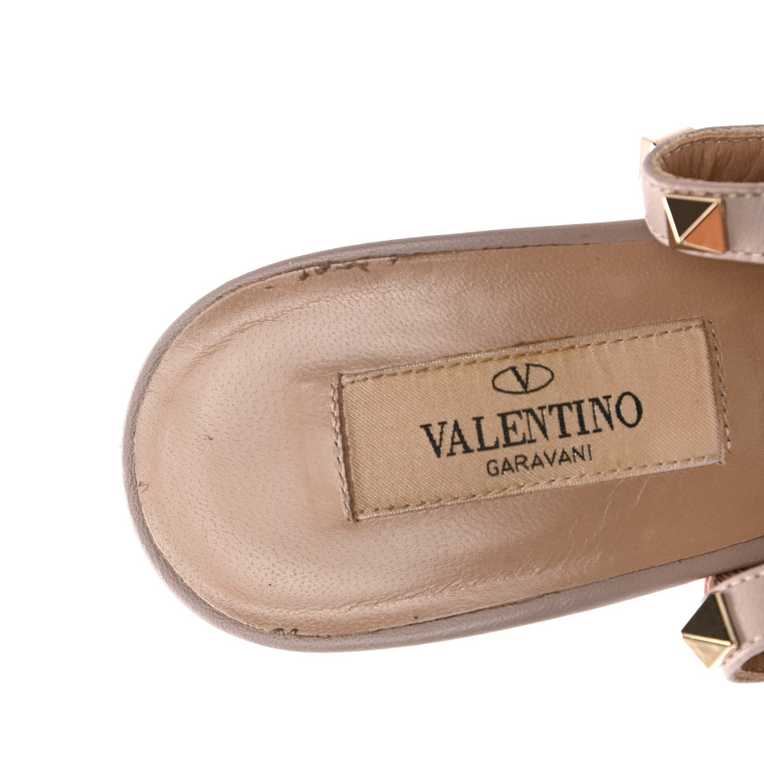 Valentino Garavani Patent Rockstud Ankle Strap 100mm Pumps 40 Paradise Rose Poudre 10 of 10