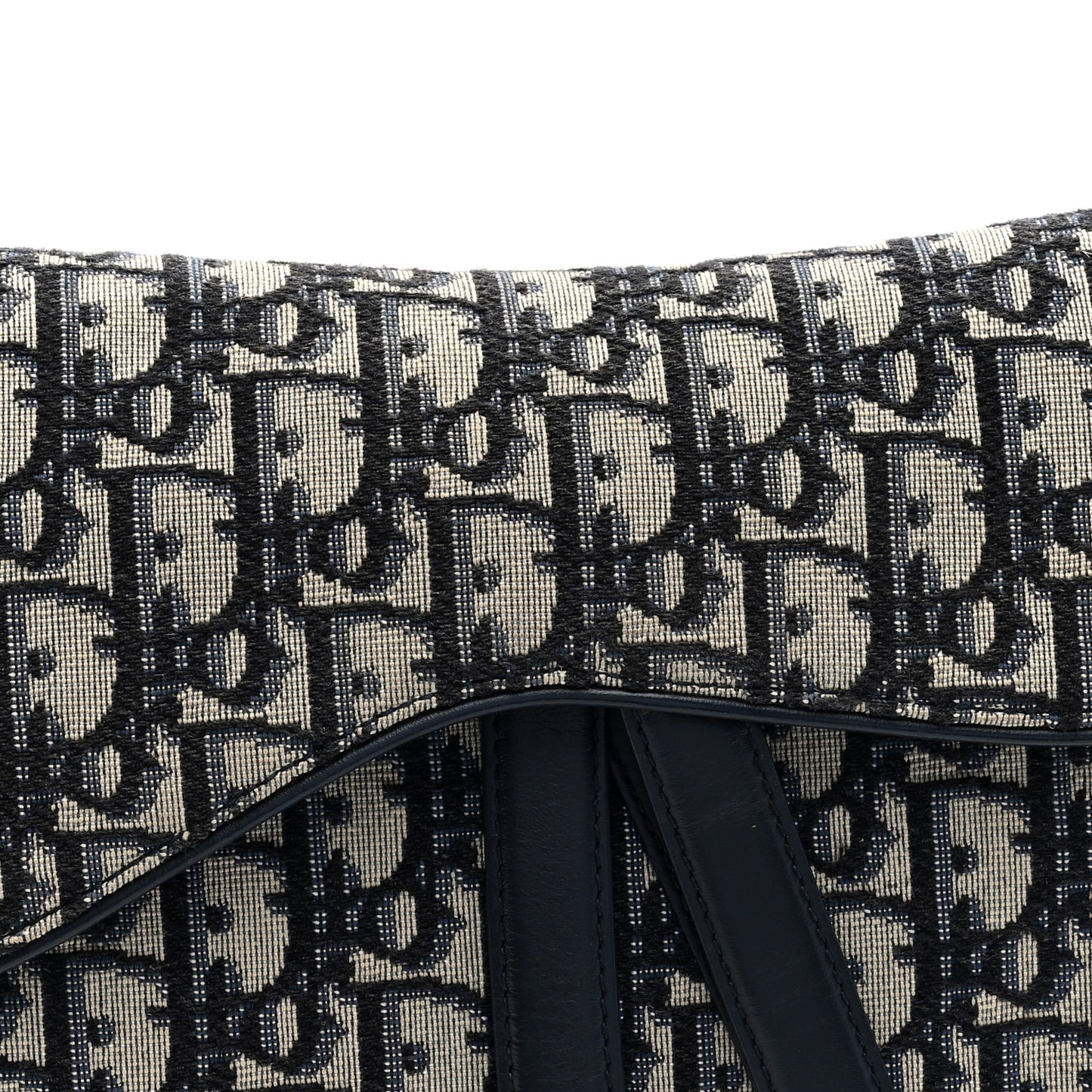 Oblique Saddle Bag Blue