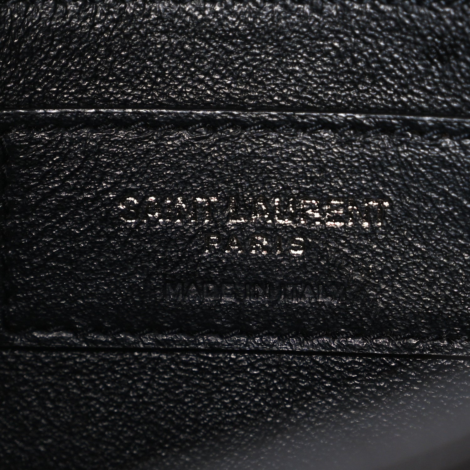 Saint Laurent Grain De Poudre Textured Mixed Matelasse Triquilt Small Monogram Monochrome Satchel Black 5 of 8