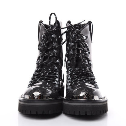 Louis Vuitton Monogram Eclipse Glaze Mens Outland Ankle Boots 9 2 of 7