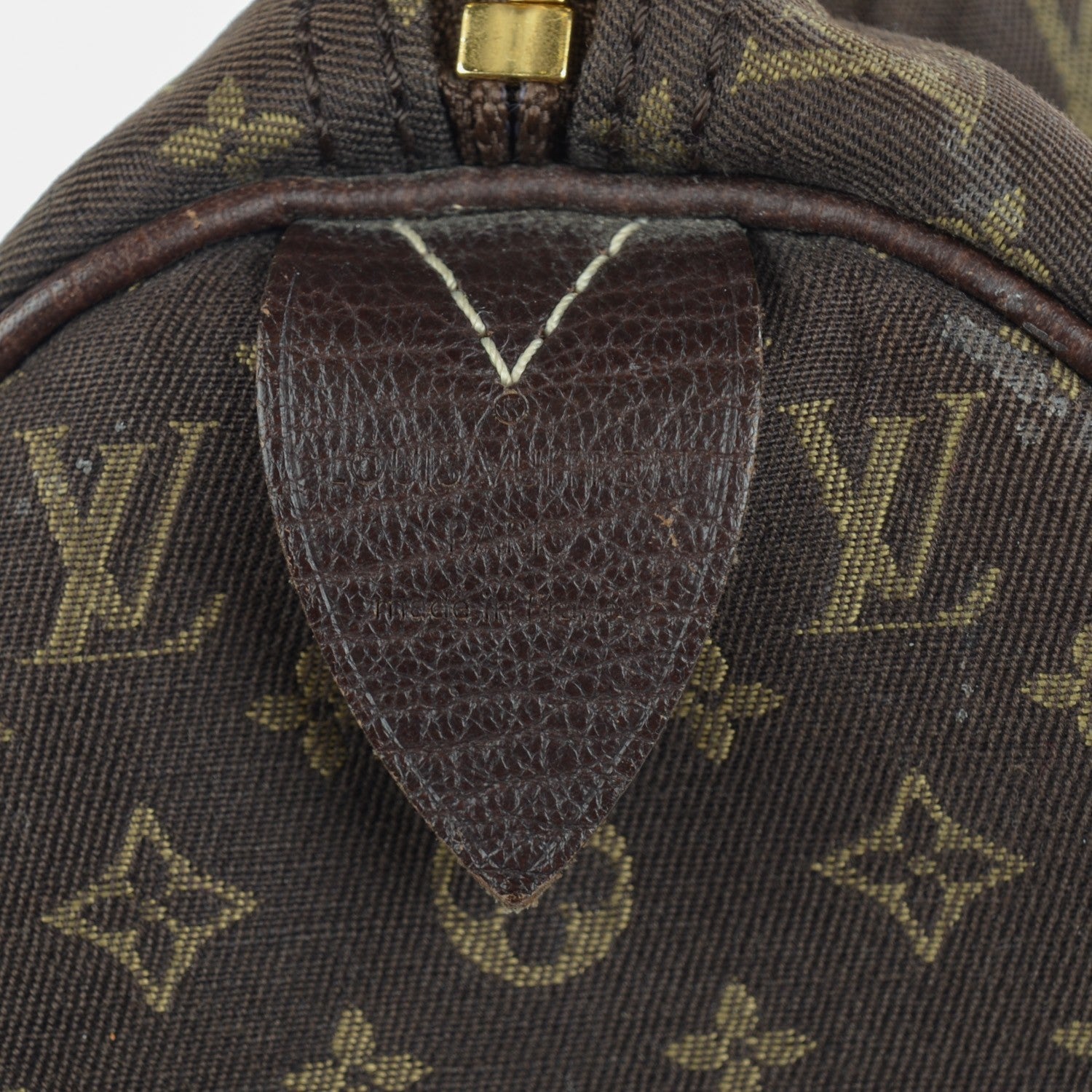 Louis Vuitton Mini Lin Speedy 30 Ebene 6 of 7