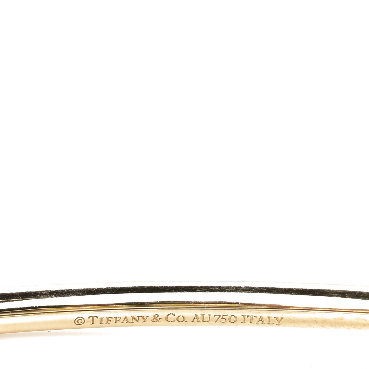 Tiffany 18K Yellow Gold 11mm HardWear Ball Bypass Bracelet 3 of 6