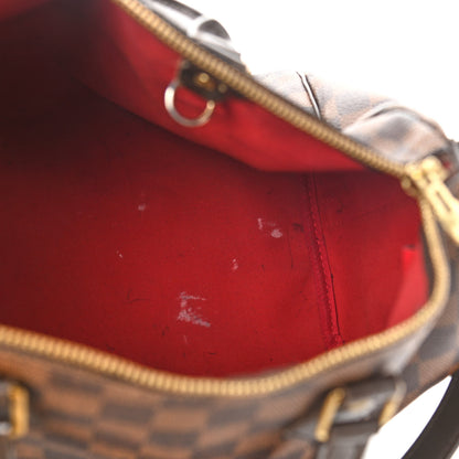 Louis Vuitton Damier Ebene Speedy Bandouliere 30 11 of 16