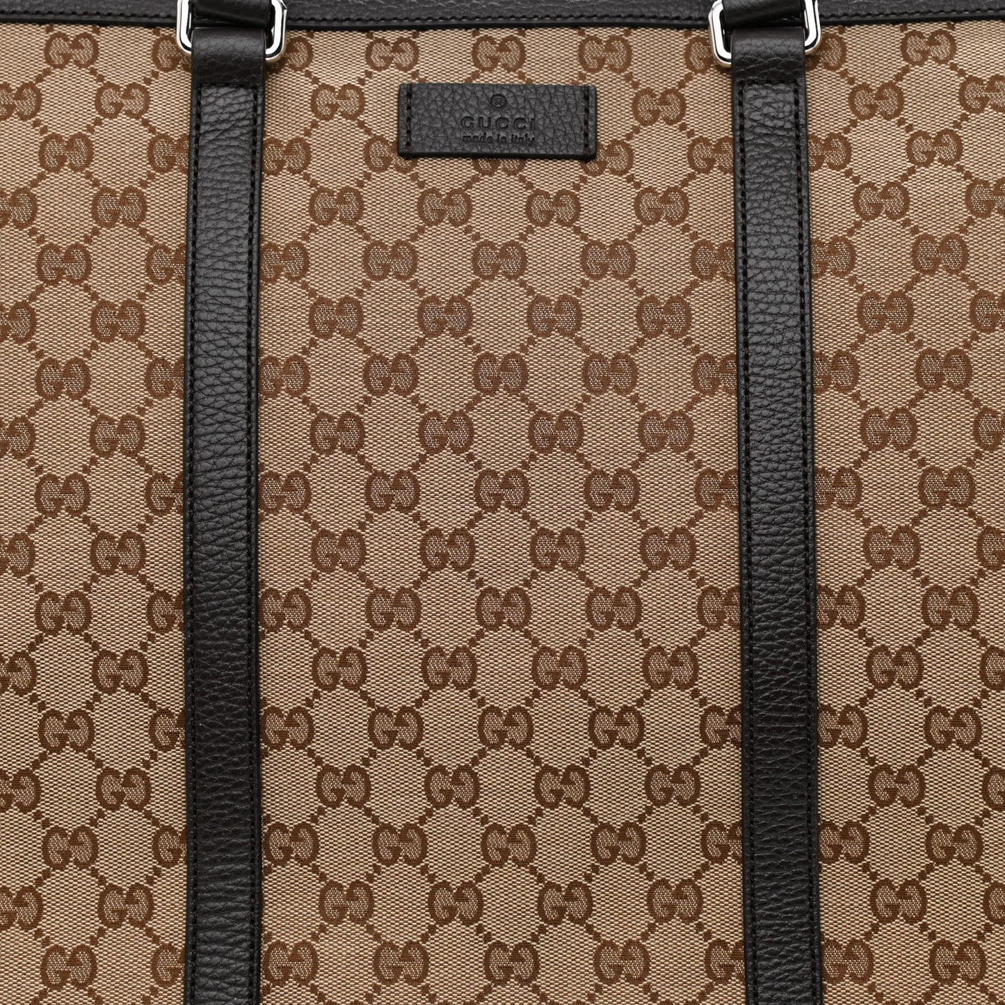 GG Monogram Large Joy Tote Bag Dark Brown