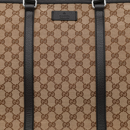 Gucci GG Monogram Large Joy Tote Bag Dark Brown 8 of 10