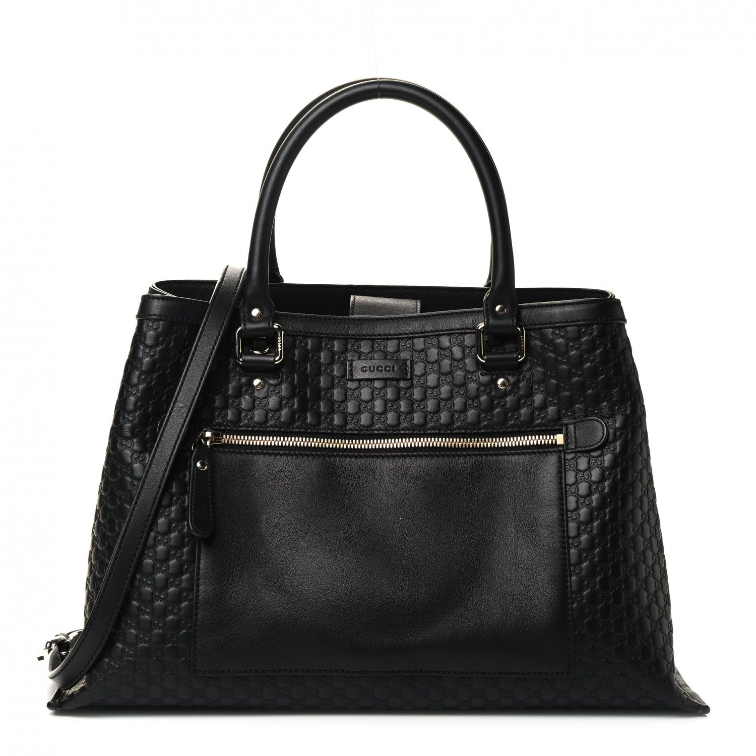 Gucci Soft Microguccissima Medium Tote Black 1 of 4
