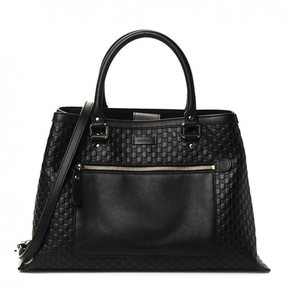 Gucci Soft Microguccissima Medium Tote Black 1 of 4