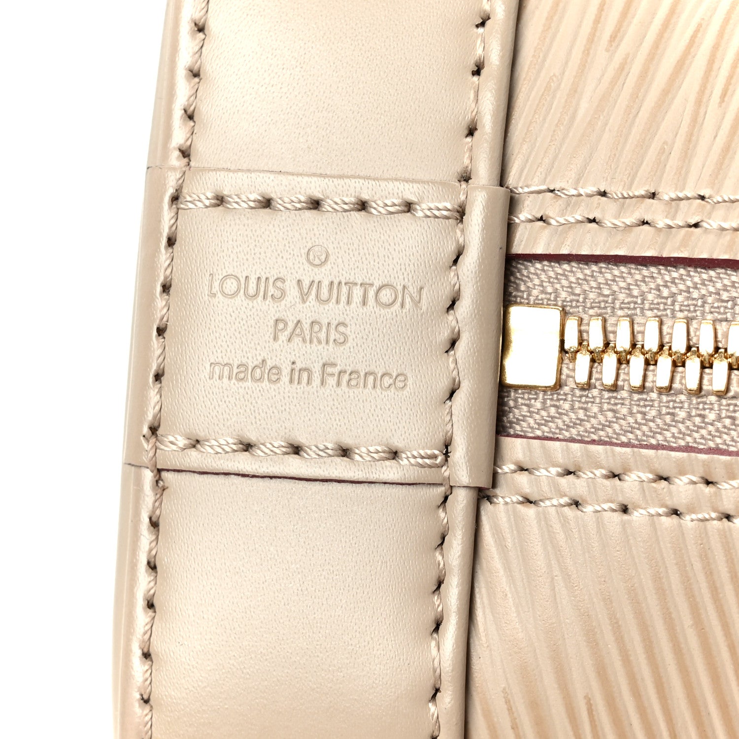 Louis Vuitton Epi Alma BB Galet 8 of 12