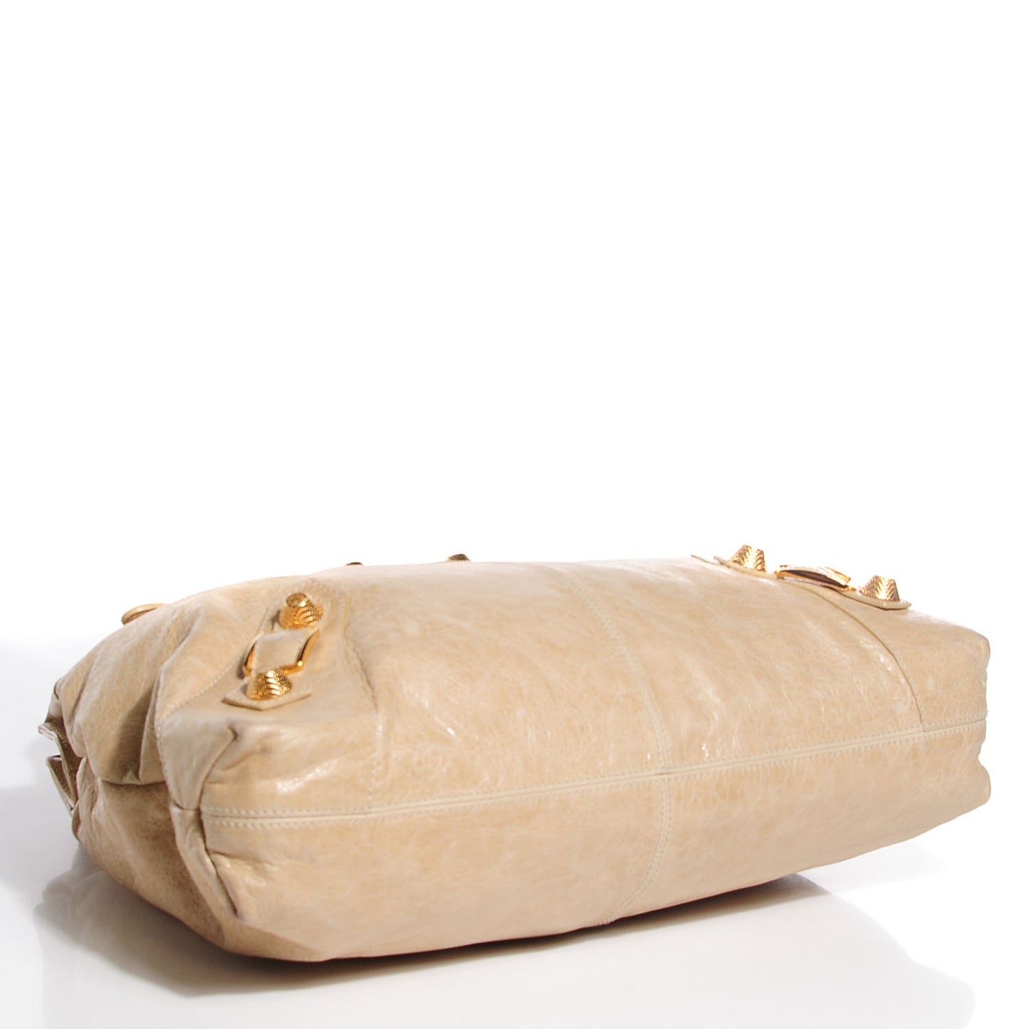 Agneau Giant 21 Gold Hardware Brief Praline