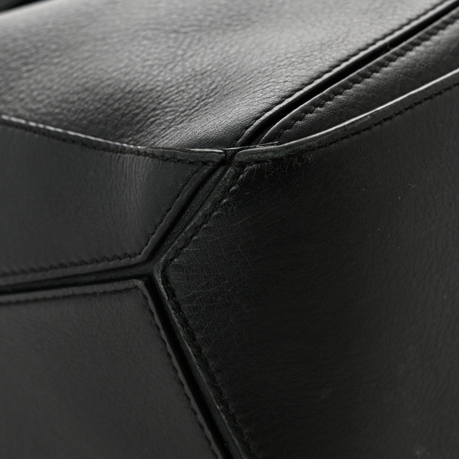 Loewe Calfskin Small Puzzle Bag Black 8 of 14