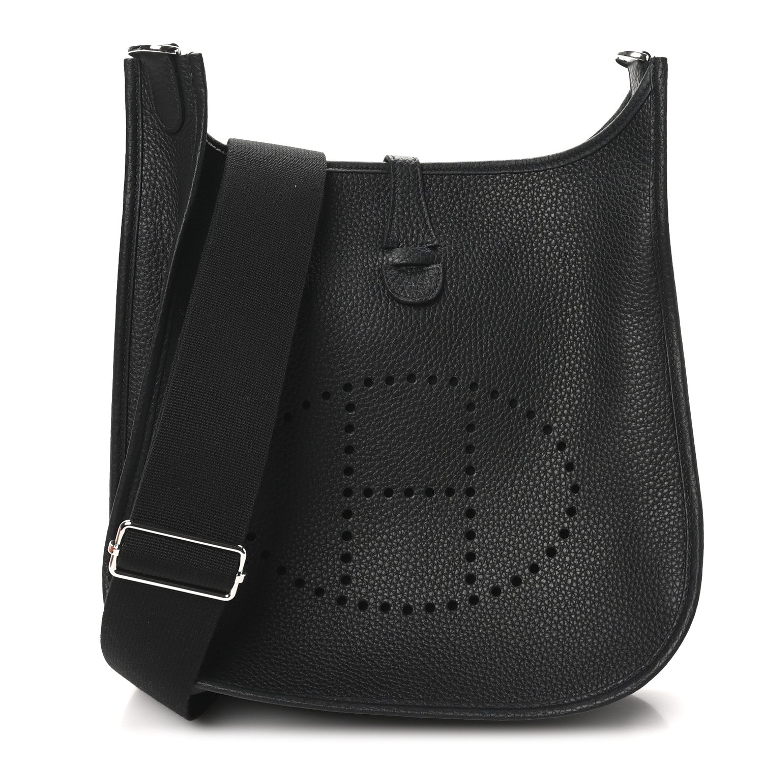 Hermes Taurillon Clemence Evelyne III PM Black 1 of 11