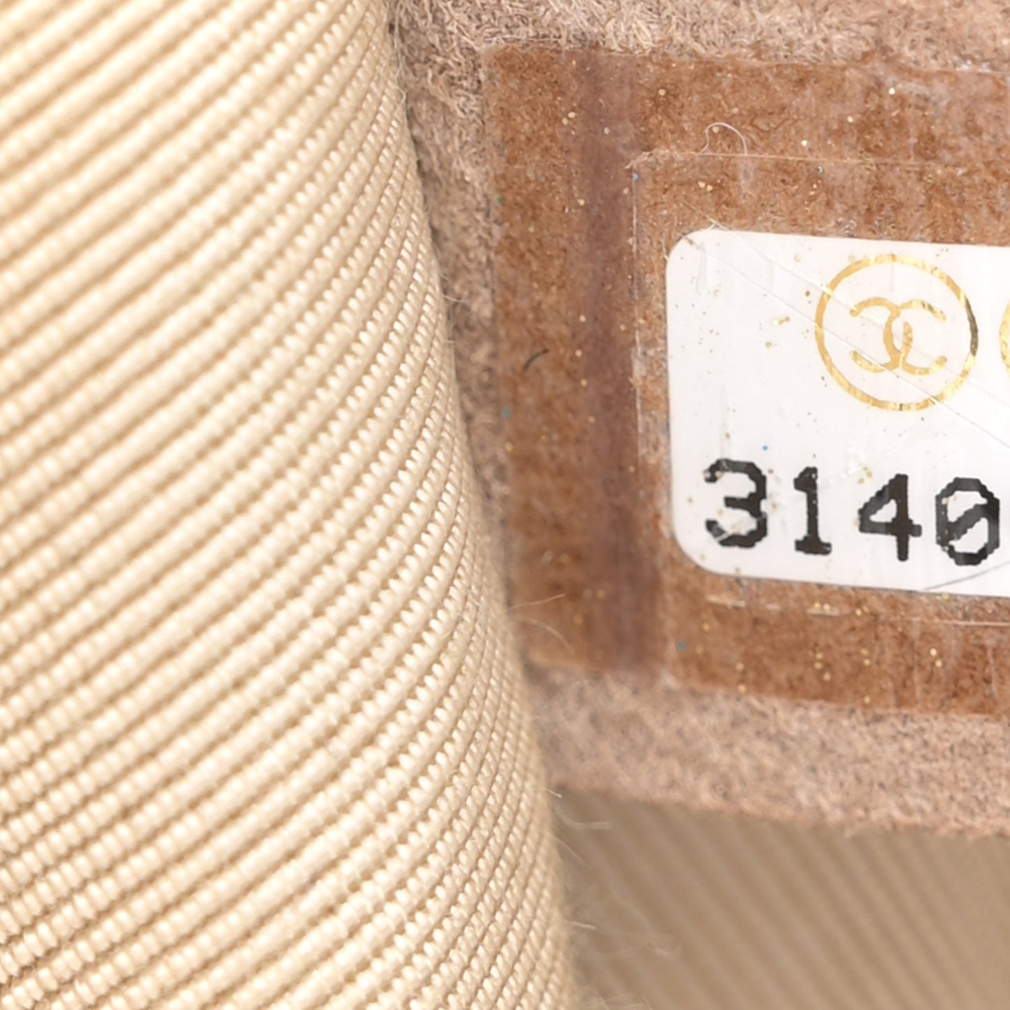 Lambskin Quilted Large Chanel 19 Flap Dark Beige