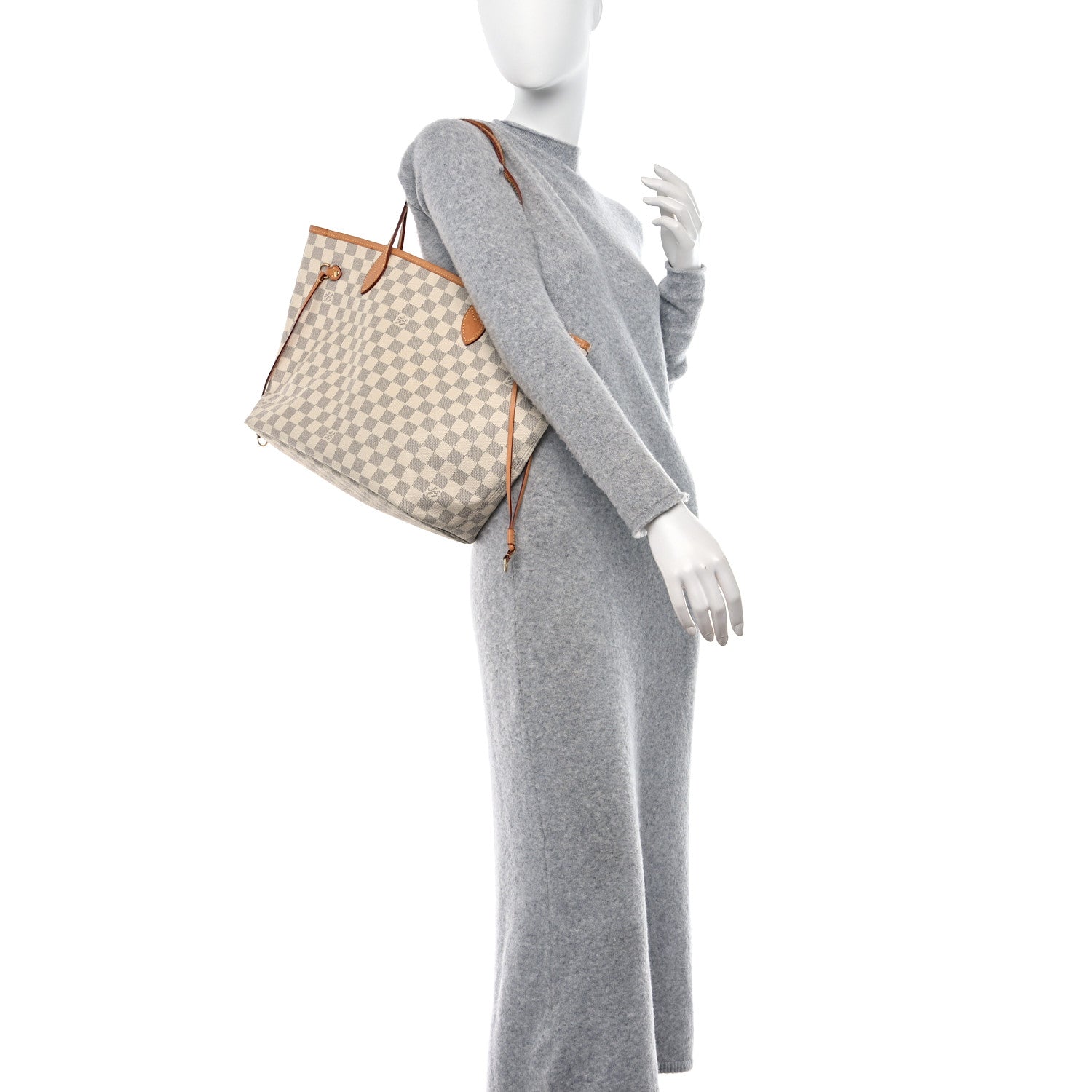 Louis Vuitton Damier Azur Neo Neverfull MM 2 of 20