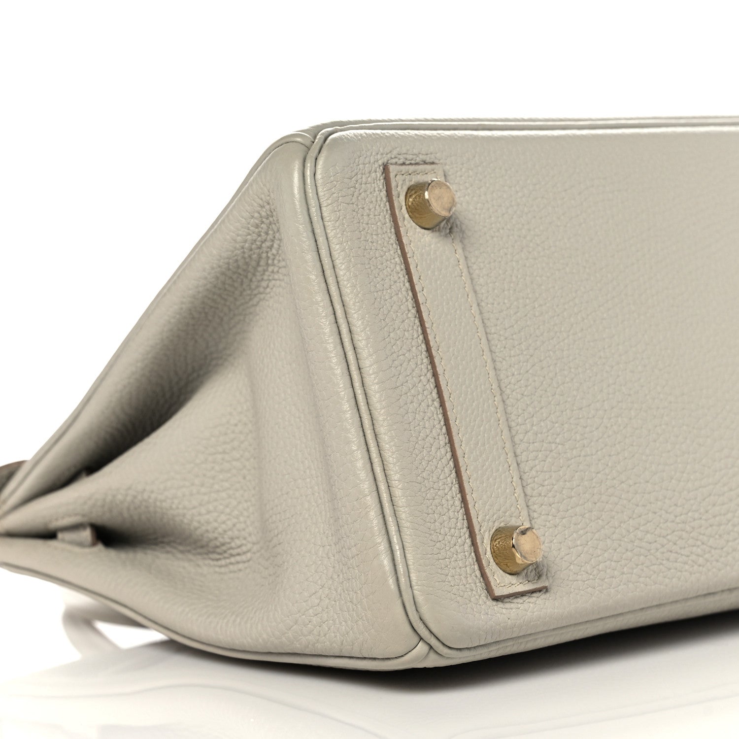 Hermes Togo Birkin 25 Gris Perle 7 of 10