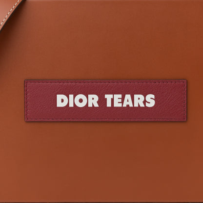 Christian Dior Calfskin Dior Tears Mini Briefcase Brown Red 8 of 10