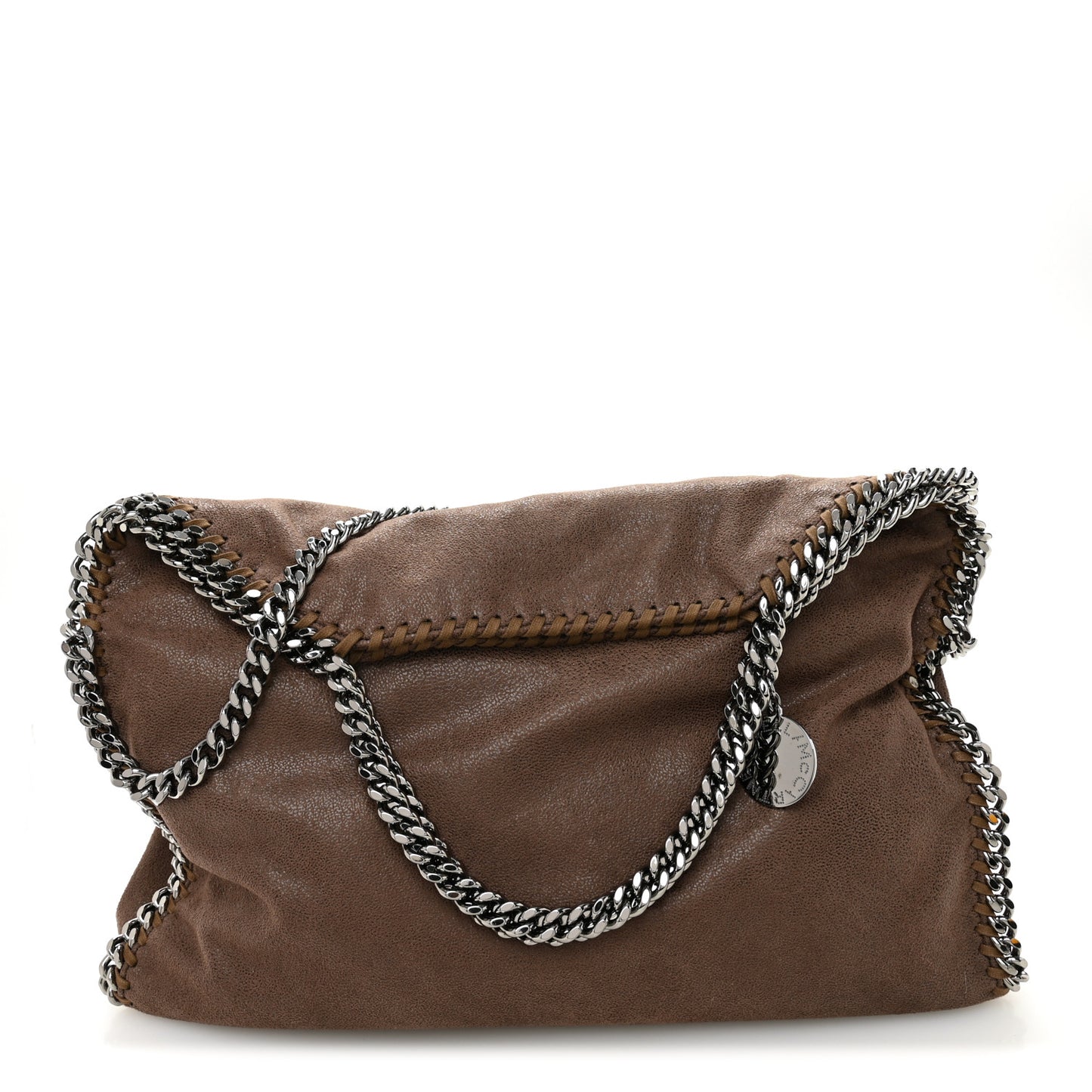Shaggy Deer Small Falabella Tote Taupe