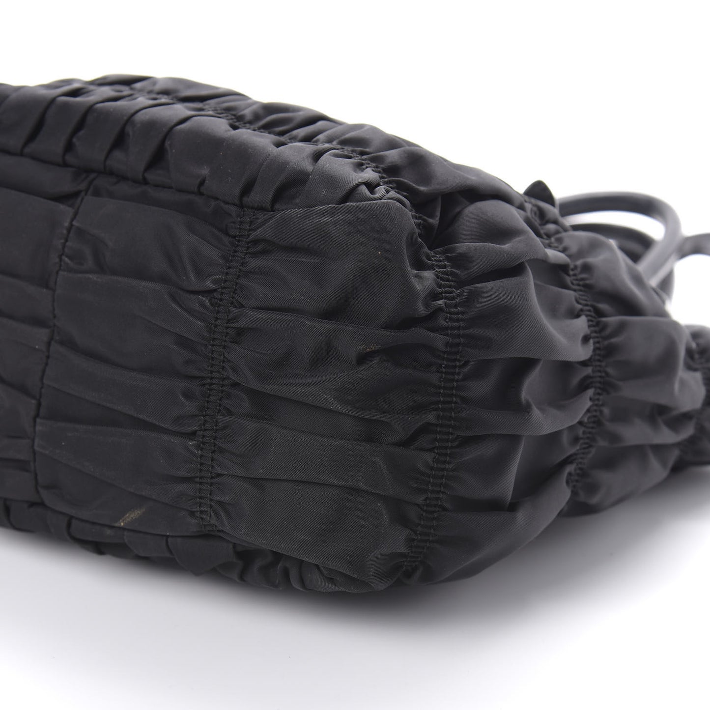 Tessuto Nylon Gaufre Tote Black