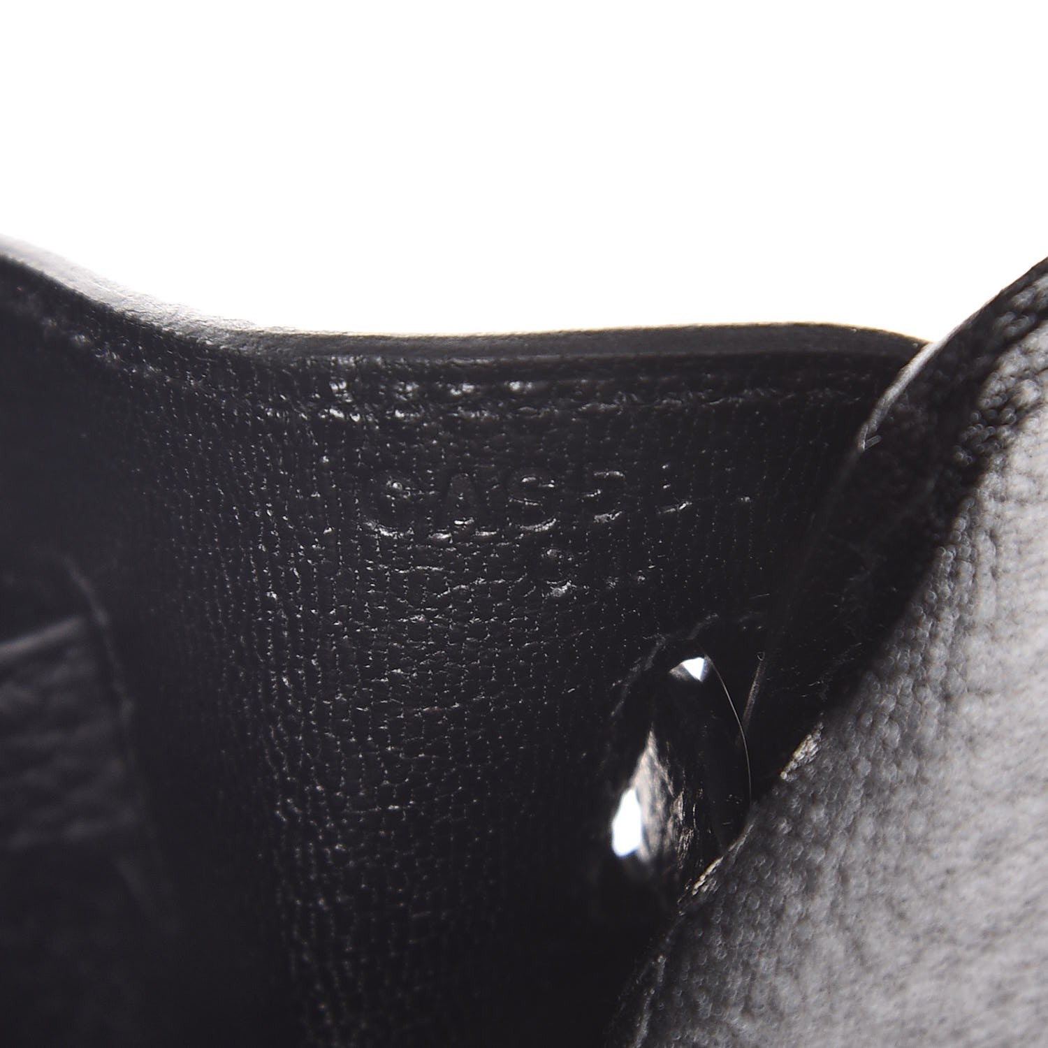Hermes Togo Birkin 25 Black 7 of 8