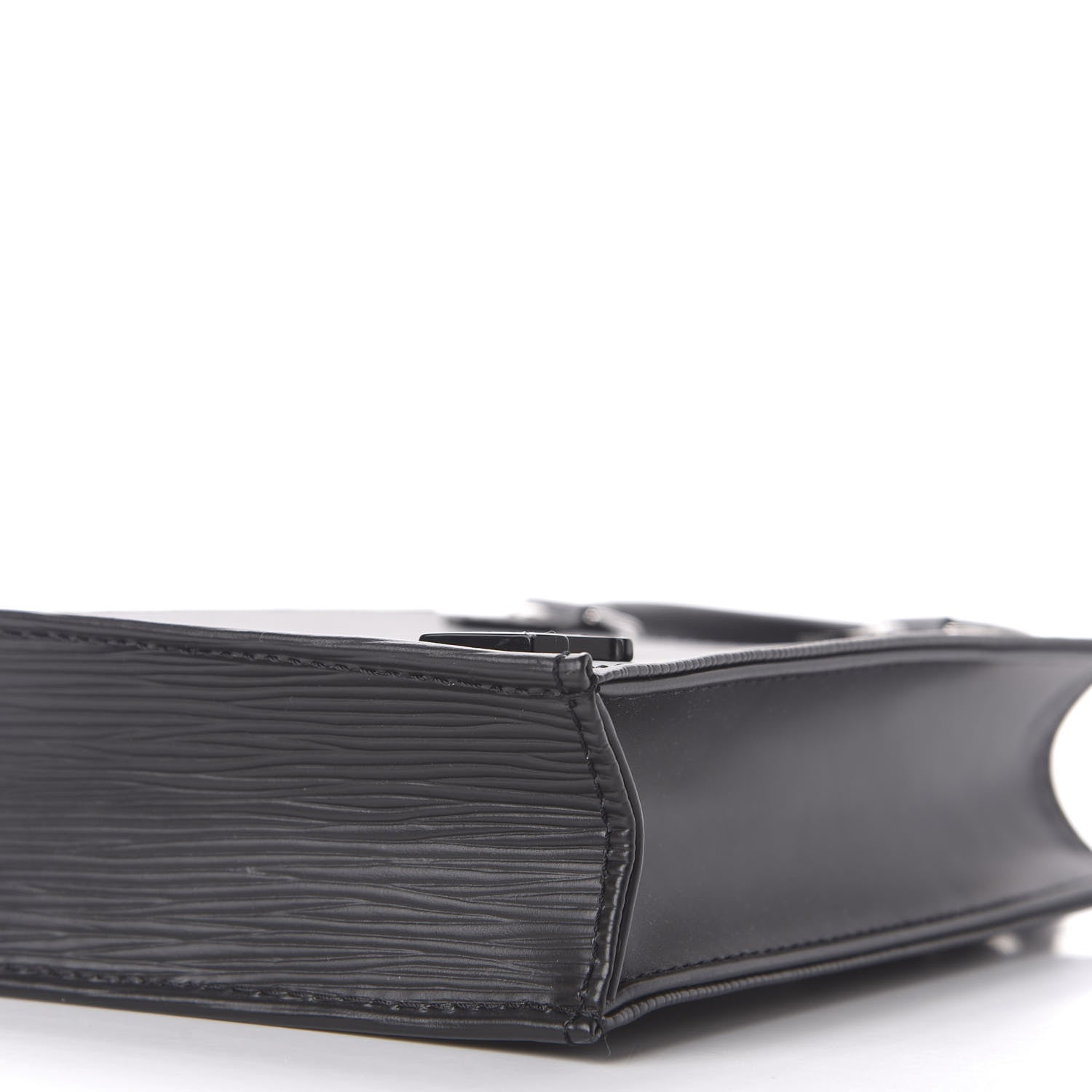 Louis Vuitton Epi Petit Sac Plat Black 7 of 11