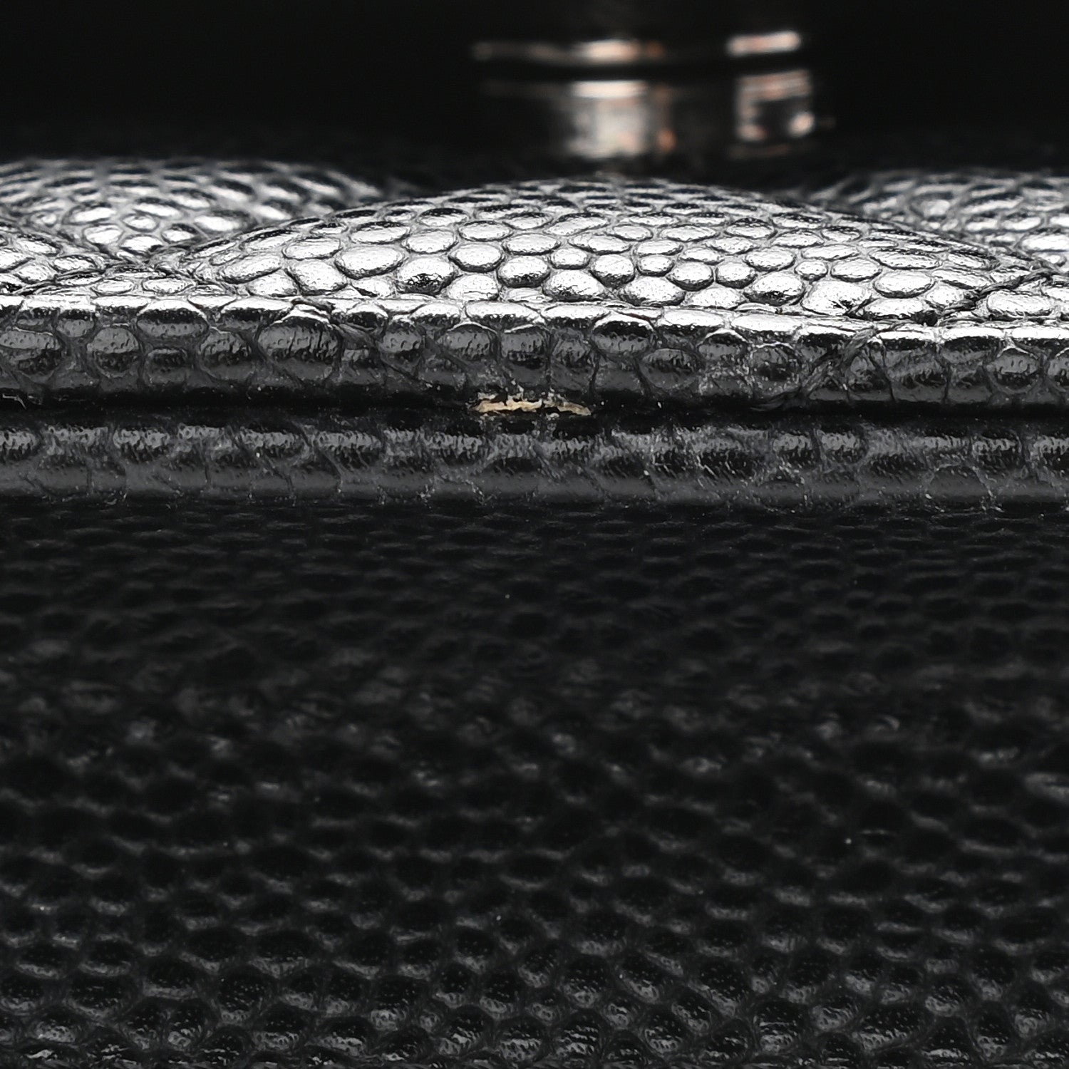 Chanel Caviar Quilted Wallet On Chain WOC Black 11 of 11