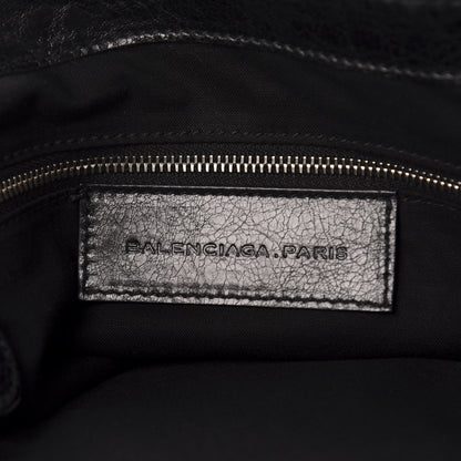 Balenciaga Agneau Giant 21 Silver Hardware Work Black 7 of 15
