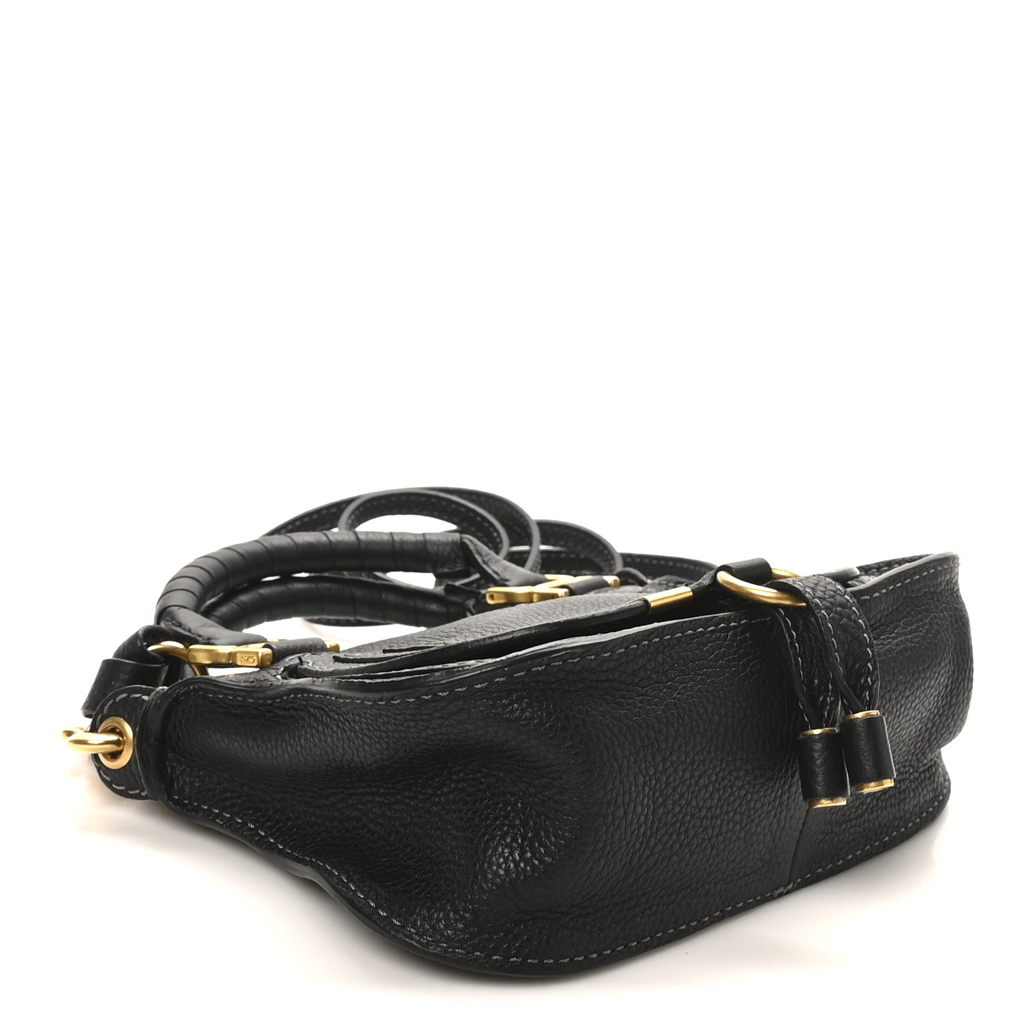 Chloe Calfskin Mini Marcie Satchel Black 4 of 9