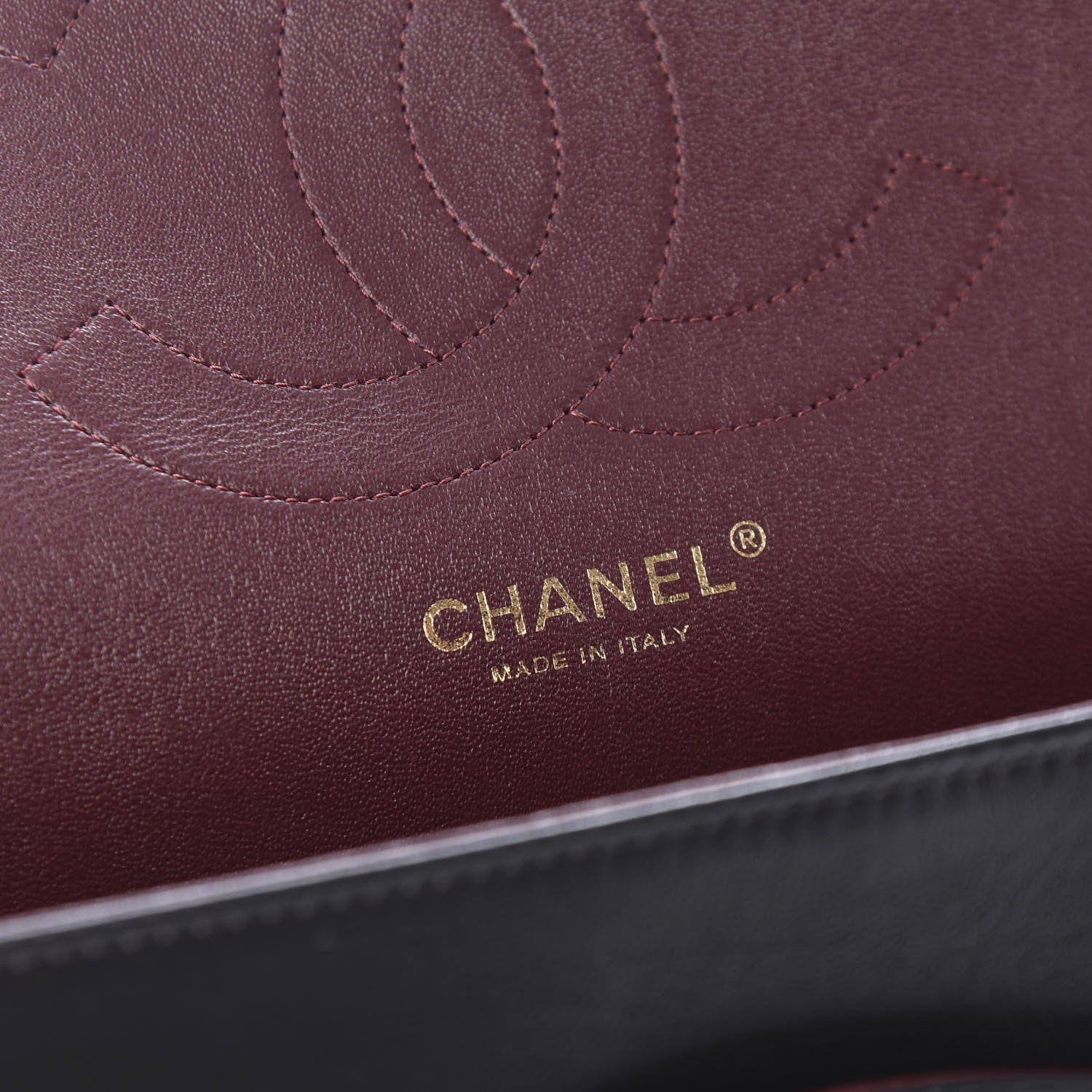 Chanel Lambskin Quilted Jumbo Double Flap Black 8 of 10