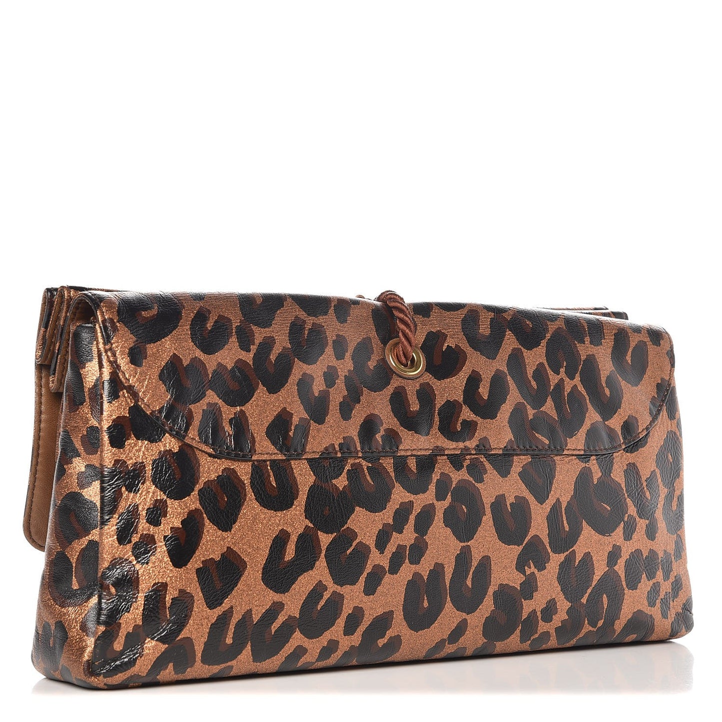 Leopard Nocturne African Queen Clutch