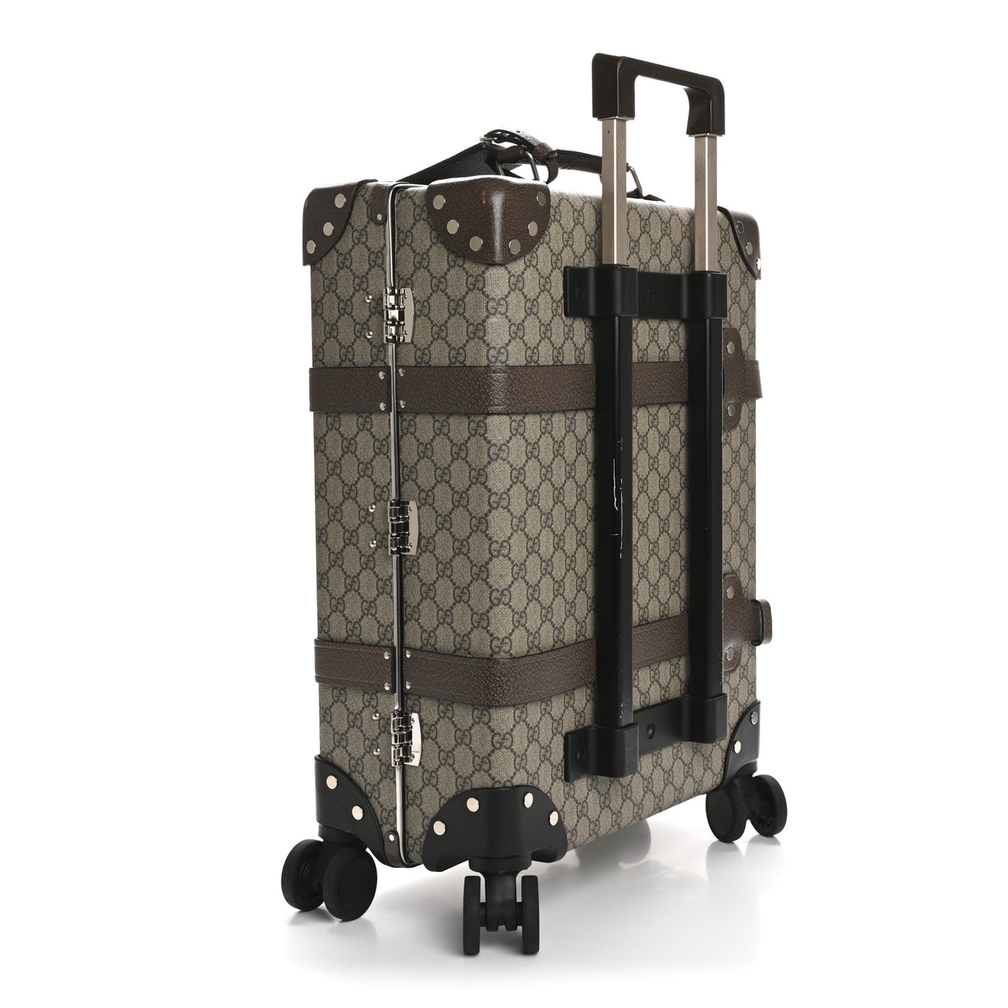Supreme Monogram Globe-Trotter Carry-On Brown