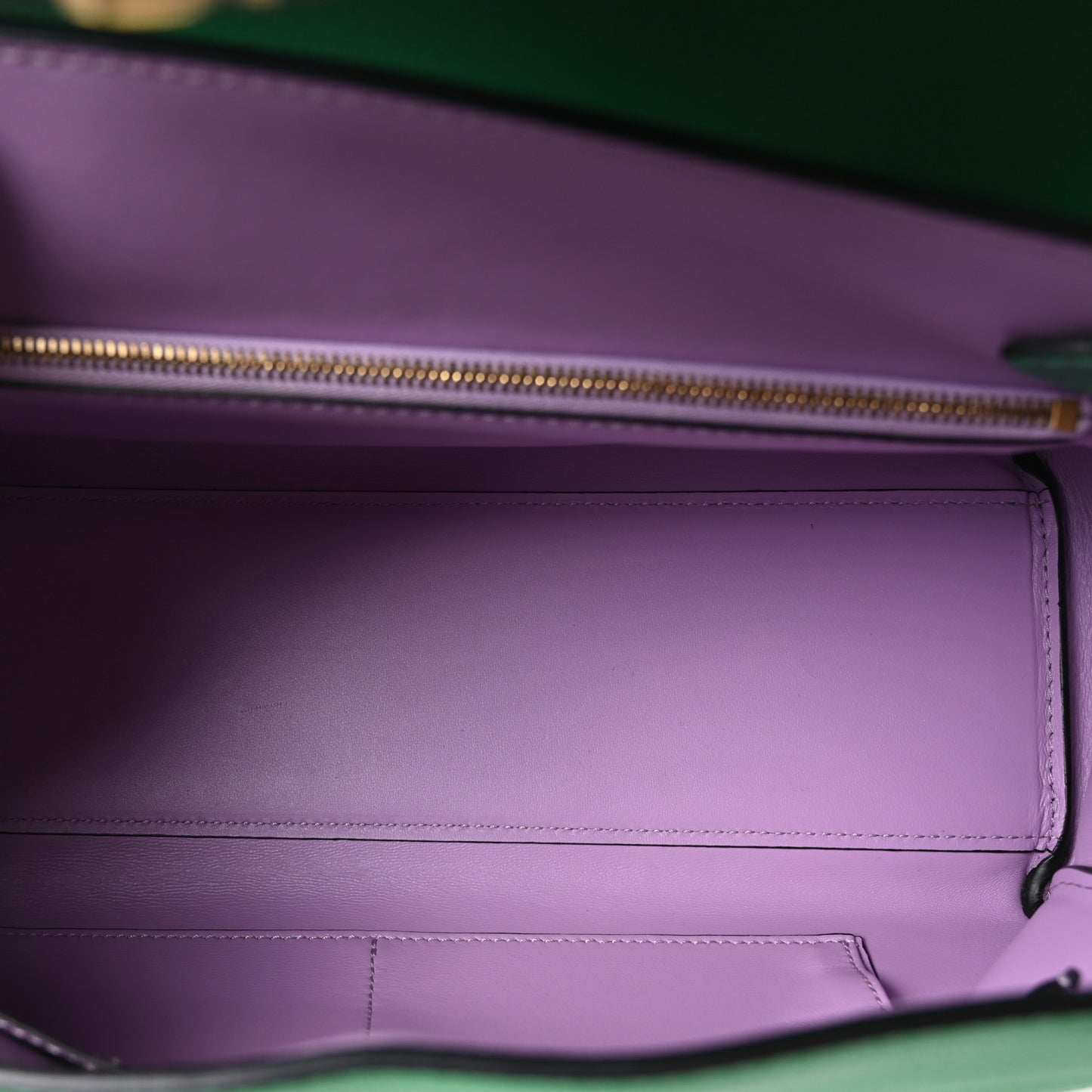 Calfskin Large La Medusa Bag Bright Green