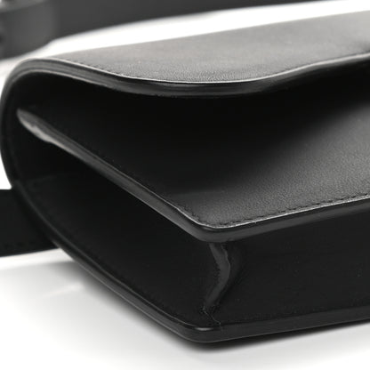 Christian Dior Ultra Matte Calfskin Saddle Belt Bag Black 5 of 7