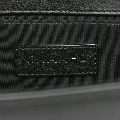 Chanel Calfskin Quilted Medium Boy Flap Black 6 of 10