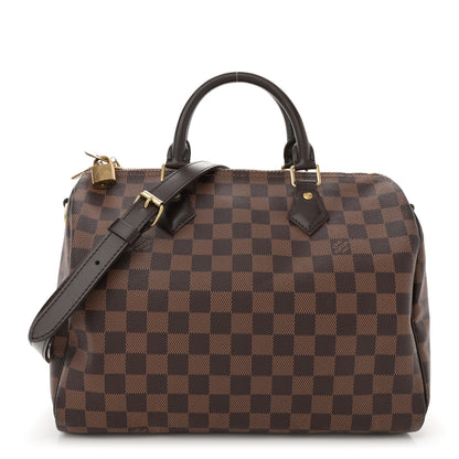 Louis Vuitton Damier Ebene Speedy Bandouliere 30 1 of 11