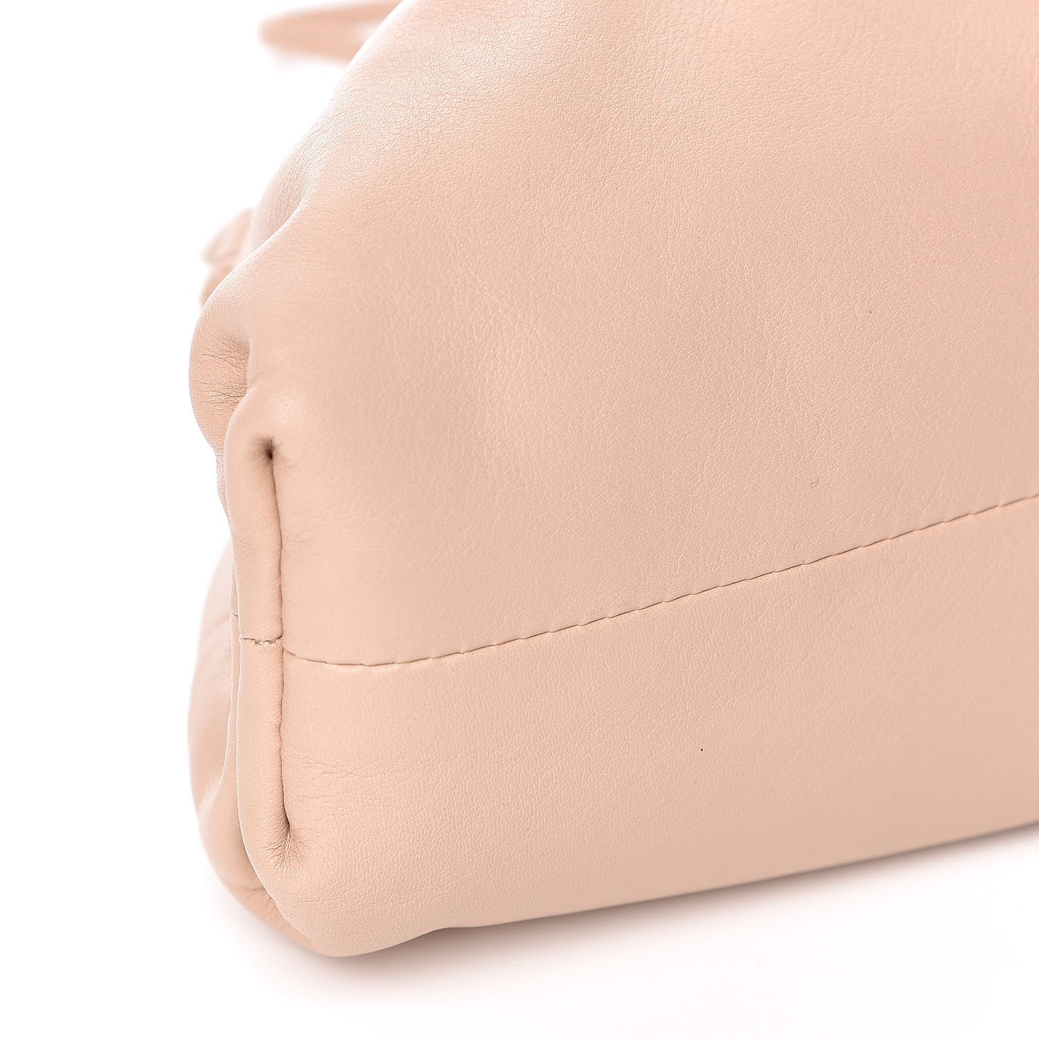 Bottega Veneta Butter Calfskin The Mini Pouch Nude 8 of 9