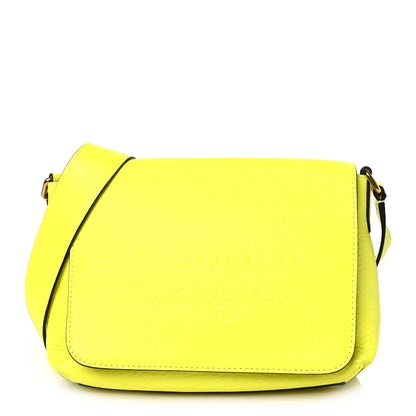 Burberry Signature Grain Small Burleigh Crossbody Bag Neon Yellow 1 of 8