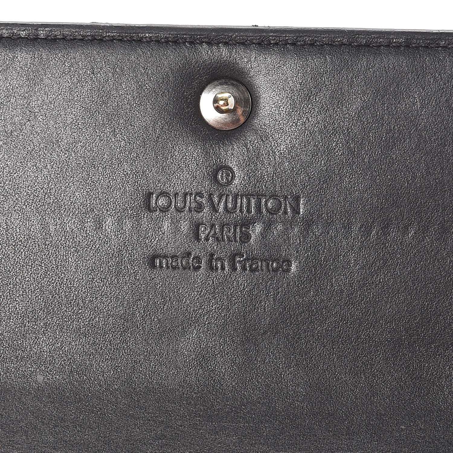 Louis Vuitton Mat Monogram Sarah Wallet Gris 6 of 12