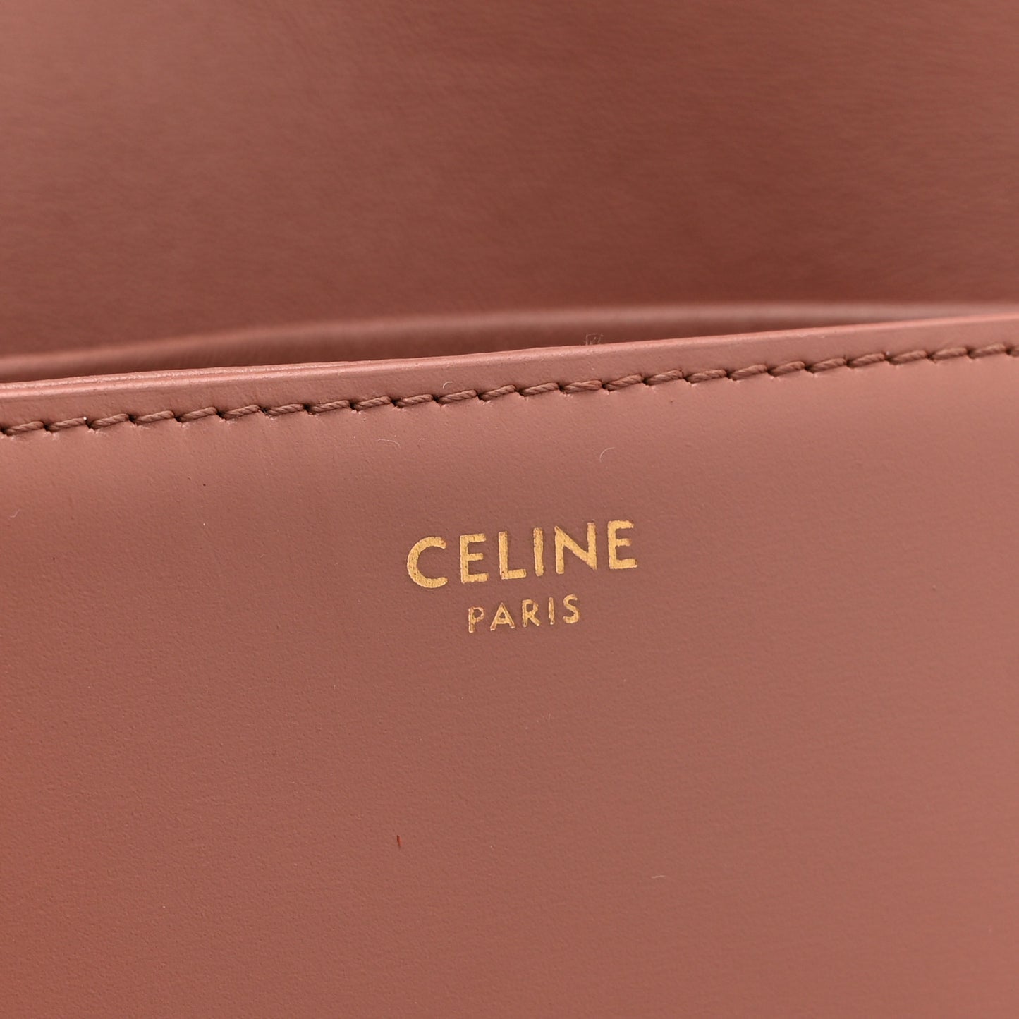 Shiny Calfskin Teen Triomphe Pink