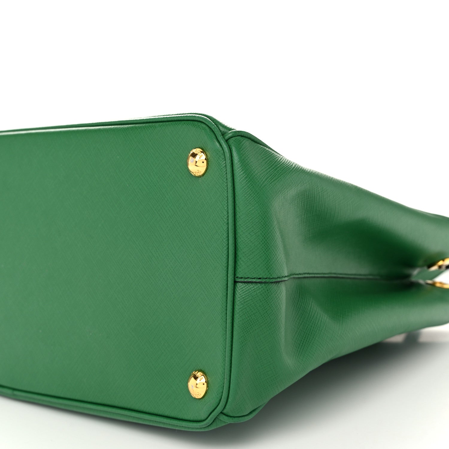 Prada Saffiano Medium Galleria Double Zip Tote Verde 10 of 12
