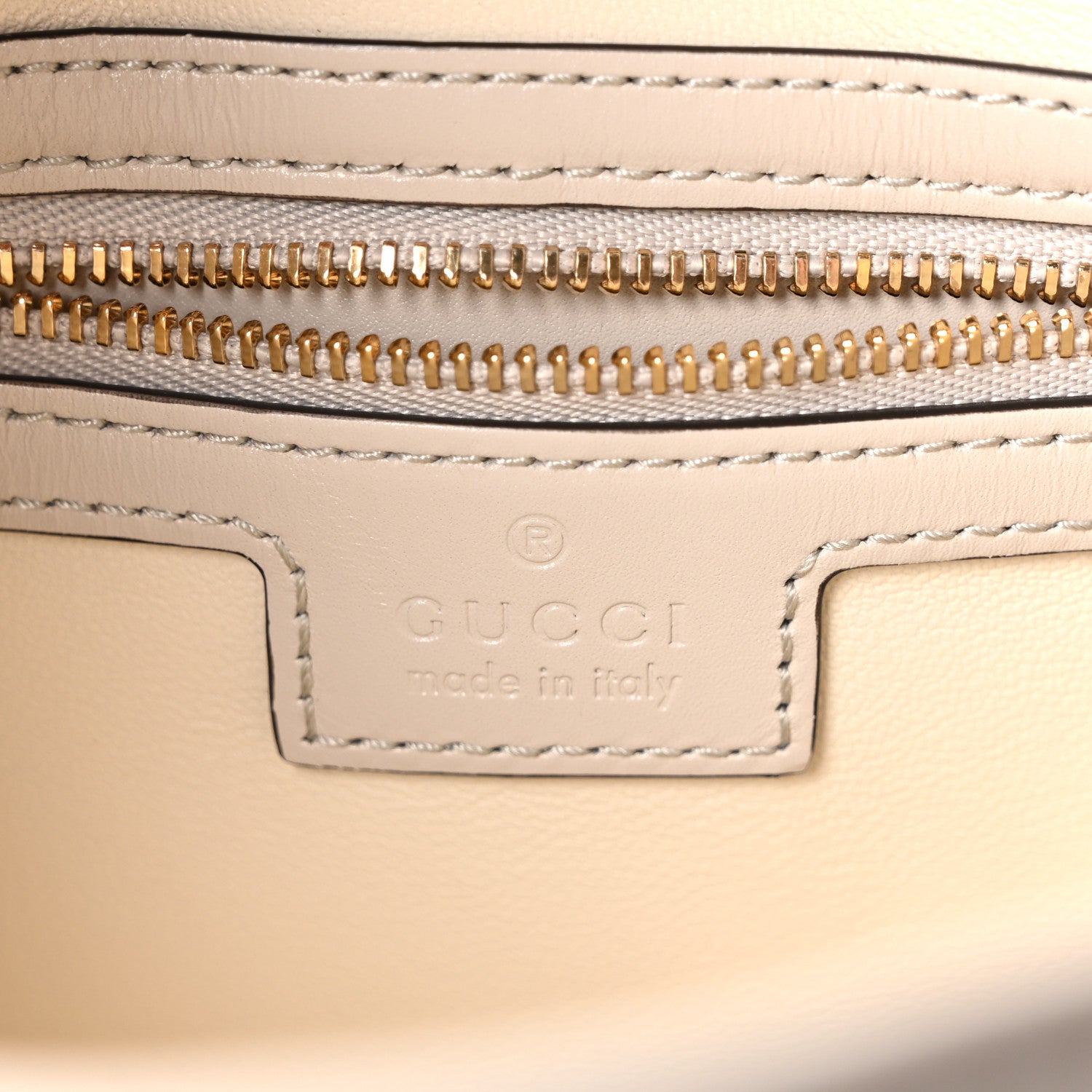 Gucci Ancora Calfskin Web Small Jackie Shoulder Bag Light Grey 6 of 10
