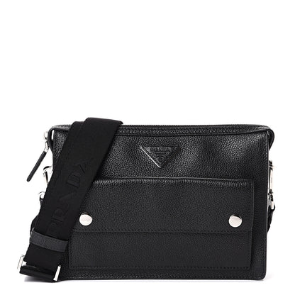 Prada Toro Messenger Bag Black 1 of 10