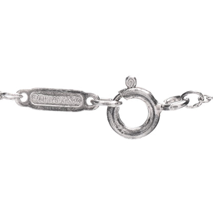 Tiffany Sterling Silver Return to Tiffany Heart Key Pendant Necklace 4 of 4