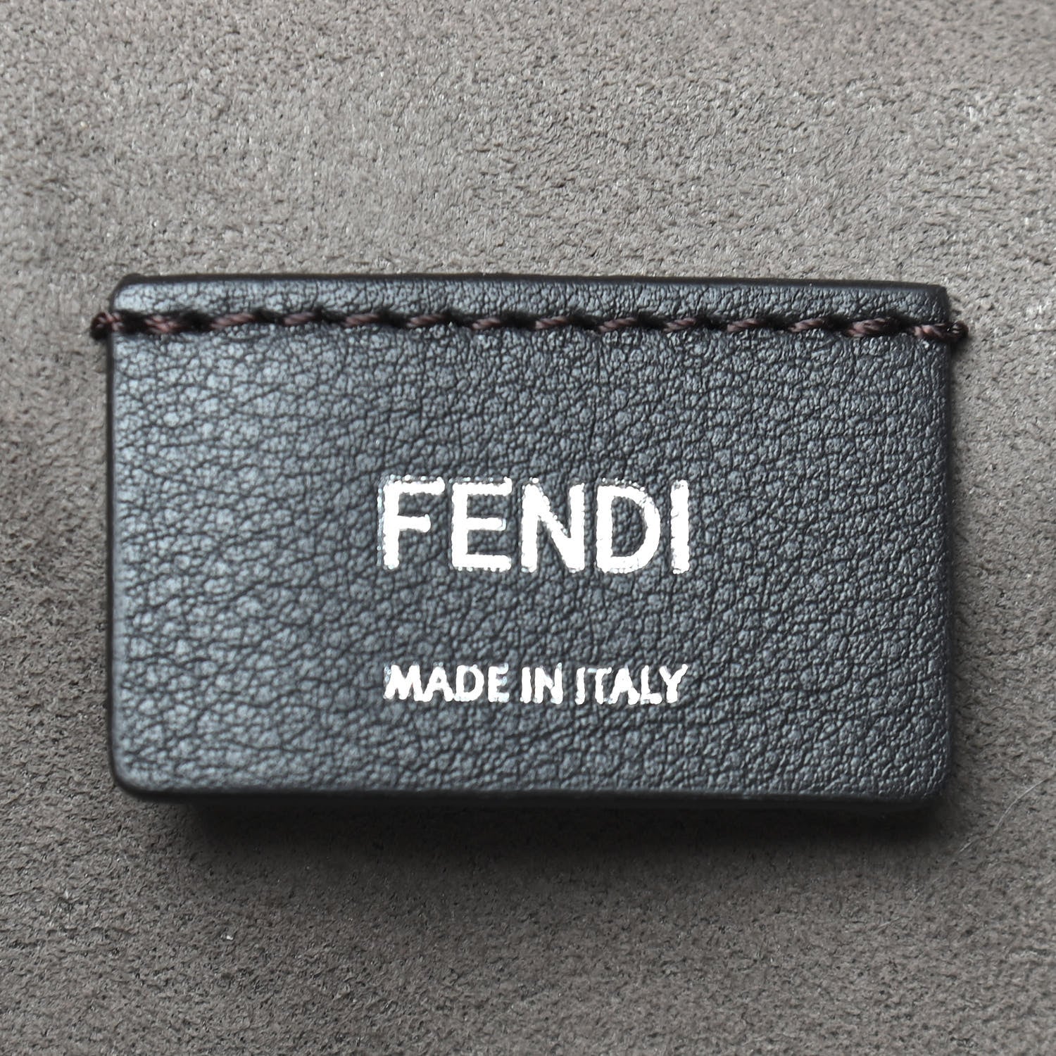 Fendi Vitello Century Pearl Bi-Color Scalloped Back to School Backpack Cuoio Camelia 5 of 9